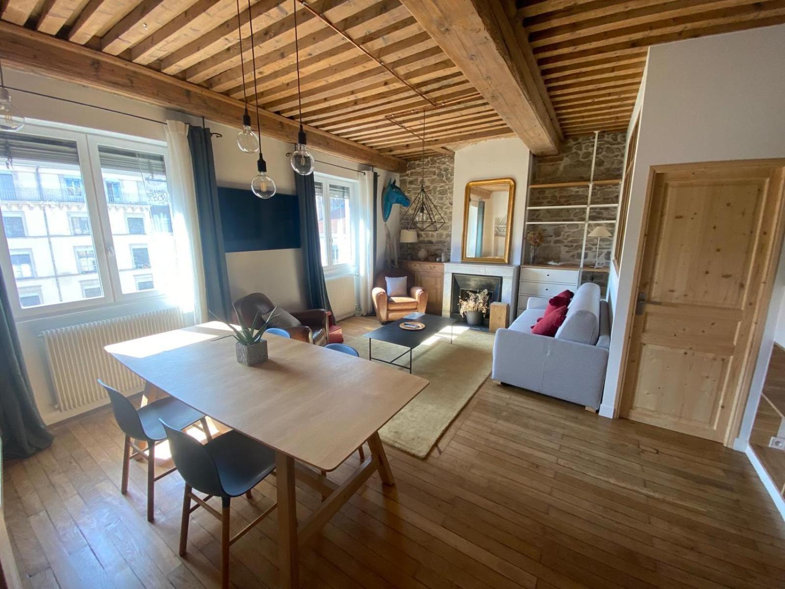 Appartement T3 Hyper Centre De Lyon, Super Vue Fourviere Εξωτερικό φωτογραφία